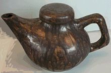 Ceramic teapot, around 1980