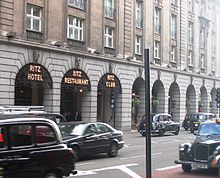 The Hotel Ritz seen from Piccadilly