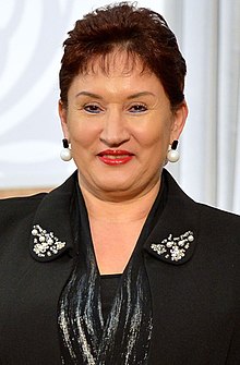 Thelma Aldana en 2016.  