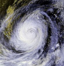 Pointe du typhon le 14 octobre 1979.
