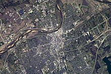 Luftaufnahme von Topeka (2003)