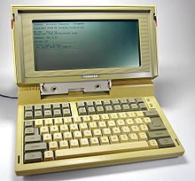 With the T1100 Toshiba introduced the name notebook in Germany in 1987