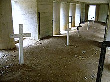 Bayonet trench in 2006