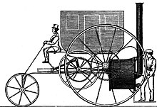 First commercial steam carriage London Steam Carriage by Richard Trevithick, 1803