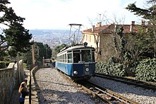 Railroad line Trieste-Opicina