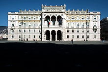 Government Palace in the Italian Unity Square, Trieste