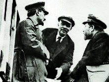 Trotsky, Lenin and Kamenev