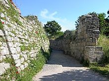 De legendariske mure i Troja. Det Troja, som Homer skrev om, kaldes i dag Troja VII.