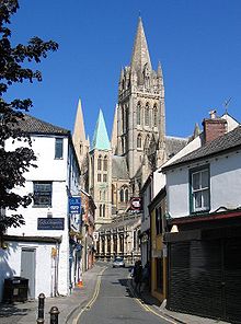 Truro Cathedral fra St Mary's Street
