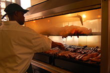 Restaurant in Chicago with a large selection of different varieties on the Smoker