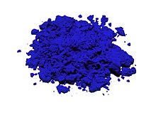 Azul ultramarino sintético.  