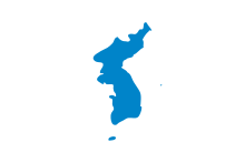Vereinigungs-Flagge von Korea