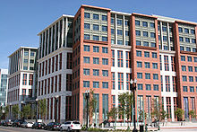 Hoofdkwartier van het New United States Department of Transportation (USDoT) op New Jersey Avenue, SE