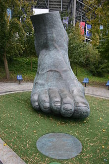 In Seeler's honour, a sculpture of his right foot was erected in front of the stadium.
