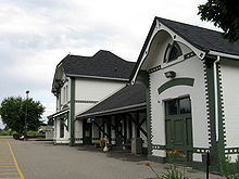 VIA Rail station i Woodstock