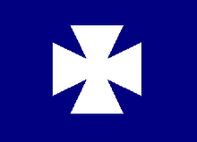 Flagge der 2. Division der Unionsarmee, V. Korps