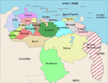 Venezuelan valtiot  