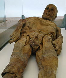 Human mummy from the 16th century, Venzone, Northern Italy