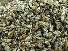 Vermiculite dopo il riscaldamento e pronta all'uso