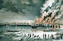 Great fire in the Faubourg Saint-Roch (28 June 1845)