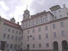Vilnius University Great Yard in 2006  