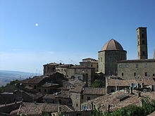 Una vista de Volterra
