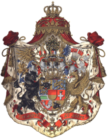 Per aspera ad astra on the coat of arms of Mecklenburg-Schwerin
