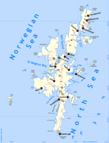 Mapa ostrovů