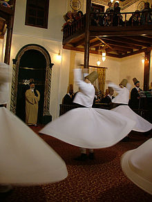 Mevlevi dervishes in Istanbul