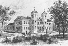 Budynek Wren, 1859-1862
