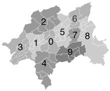 Districts and neighbourhoods