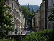 Typical for Wuppertal are steep, narrow streets like here in the Nordstadt in Elberfeld.