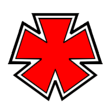 Union Army 1st Division Badge, XXII Corps  