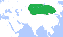 The Xiongnu Empire, ca. 250 B.C.