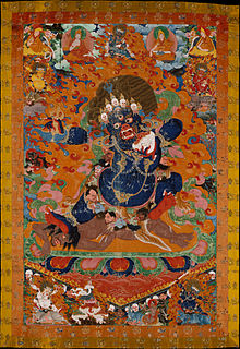 Yama in Tibetan representation