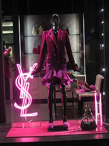  De Yves Saint Laurent winkel in Beverly Hills
