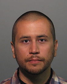 En bild på skytten George Zimmerman.  