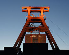 La mine de charbon Zollverein à Essen-Katernberg