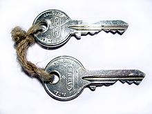 Two identical keys