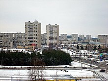 Fabijoniškės (Vilnius, Litauen) från sovjettiden användes för att skildra Pripyat.  