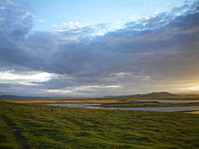 First big bend of the river at Maqu