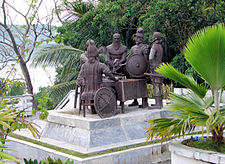 Standbeeld ter herdenking van de "Bloedovereenkomst" in Tagbilaran City