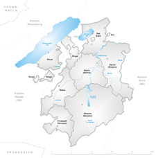 Distritos del cantón de Friburgo  