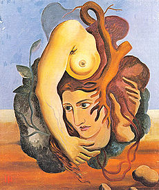 Ismael Nery: Composizione surrealista, 1929