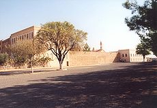 Het Syrisch-orthodoxe klooster Mor Gabriel, gesticht in 397.