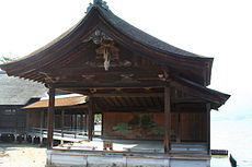 s Werelds oudste Noh podium in Miyajima  