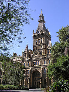 Ormond College (1879), Universität von Melbourne