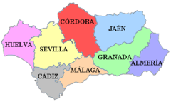 Province dell'Andalusia