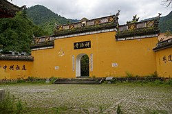 Templo Xiangyuan na Montanha Tianmu.