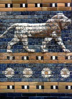 Detail van de Ishtar Poort